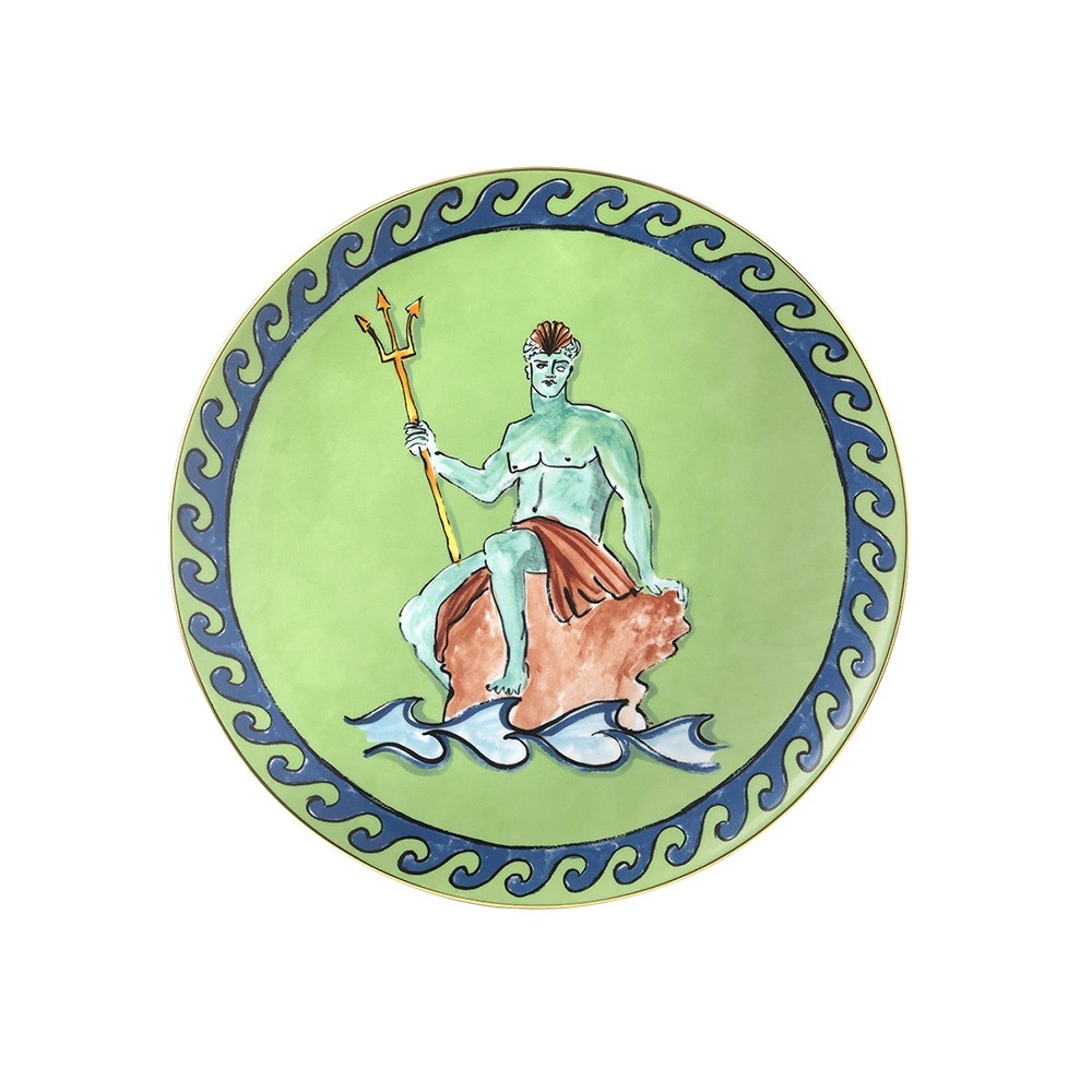 Ginori 1735 | Il Viaggio di Nettuno | CENTROTAVOLA E SEGNAPOSTO MOSS GREEN | 276.jpg