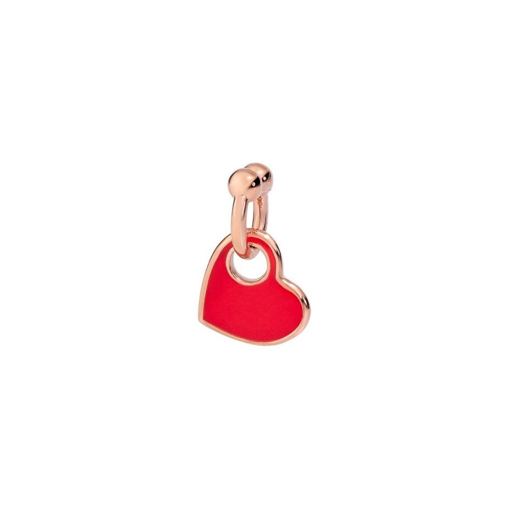 DoDo |  | Ciondolo Dodo Cuore Oro Rosa E Smalto Rosso | 417.jpg