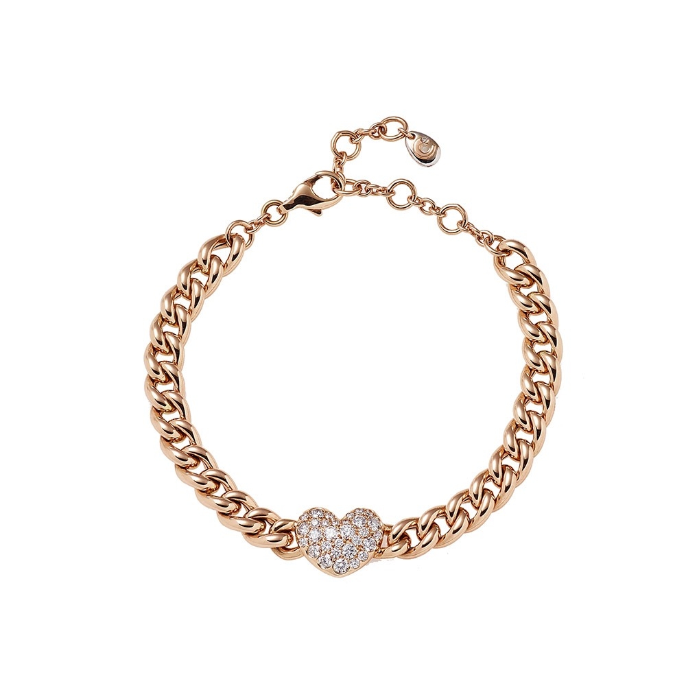 Crivelli |  | Bracciale Cuore Groumette | 501.jpg
